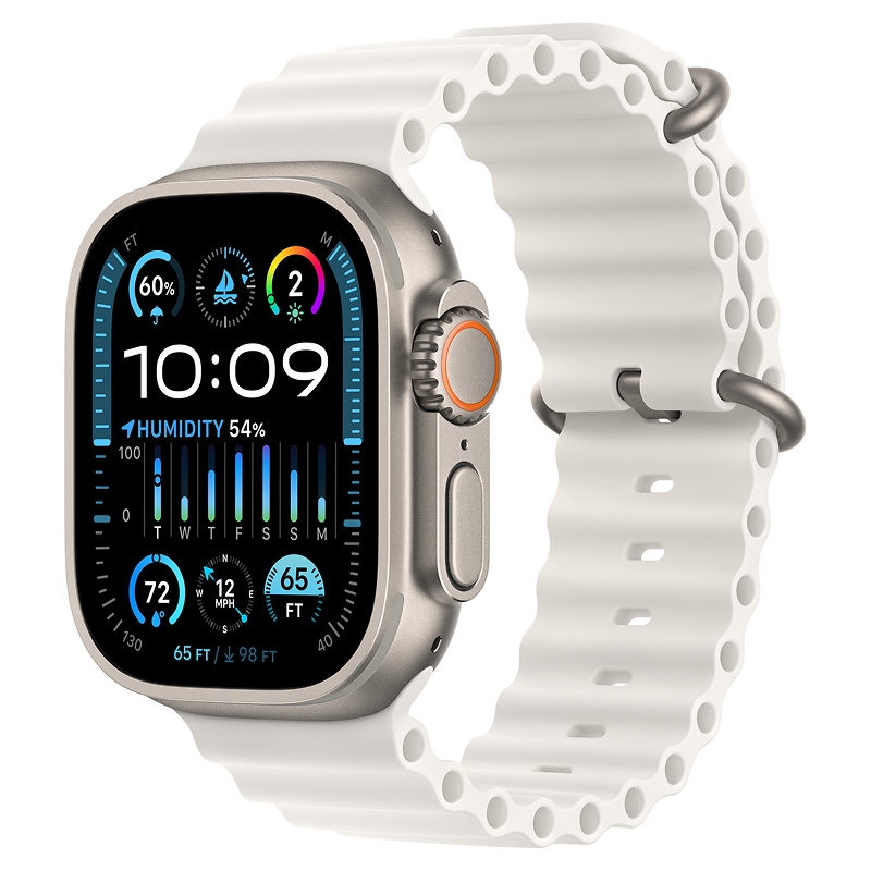 Apple Watch Ultra 2, Титан, GPS + сотовая связь, ремешок Ocean Band 5