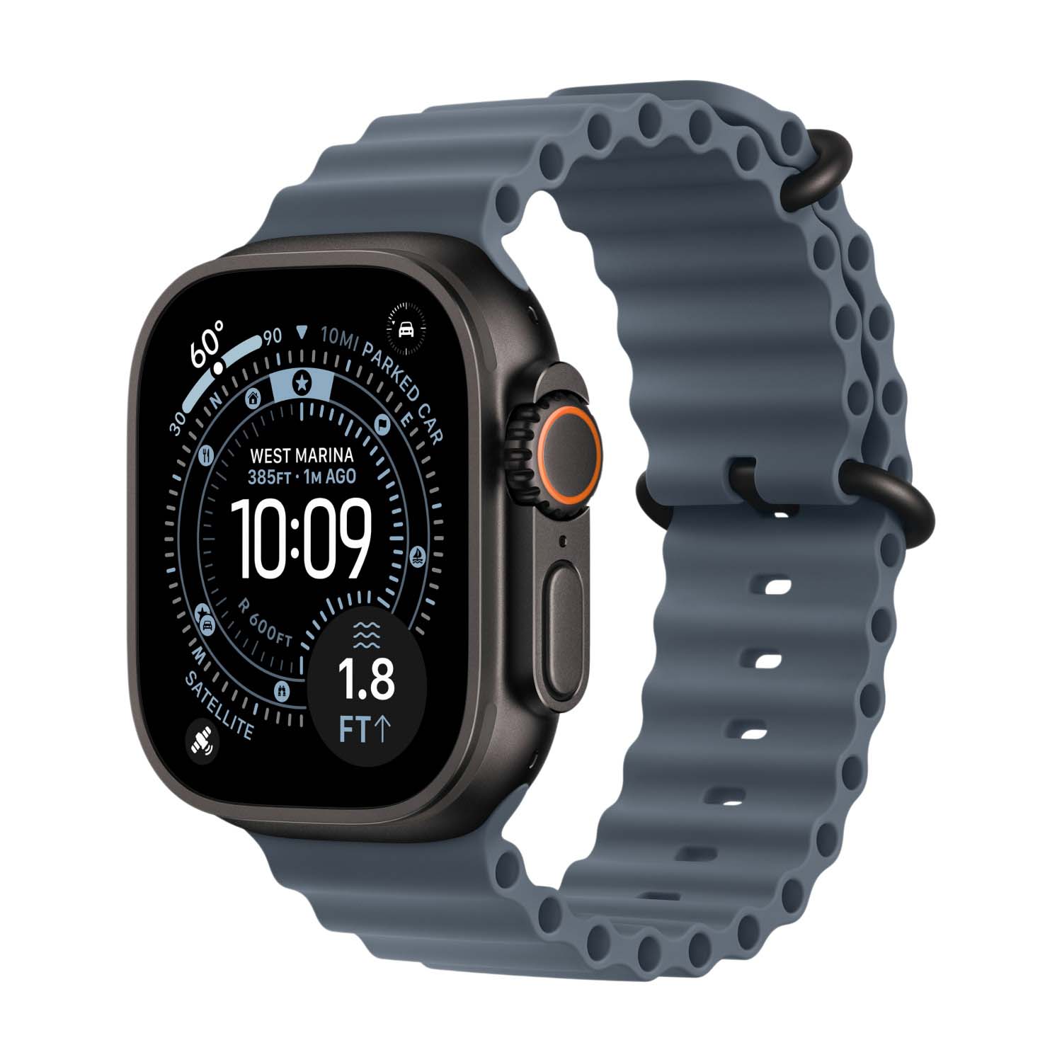 Apple Watch Ultra 3, ремешок Ocean Band 5