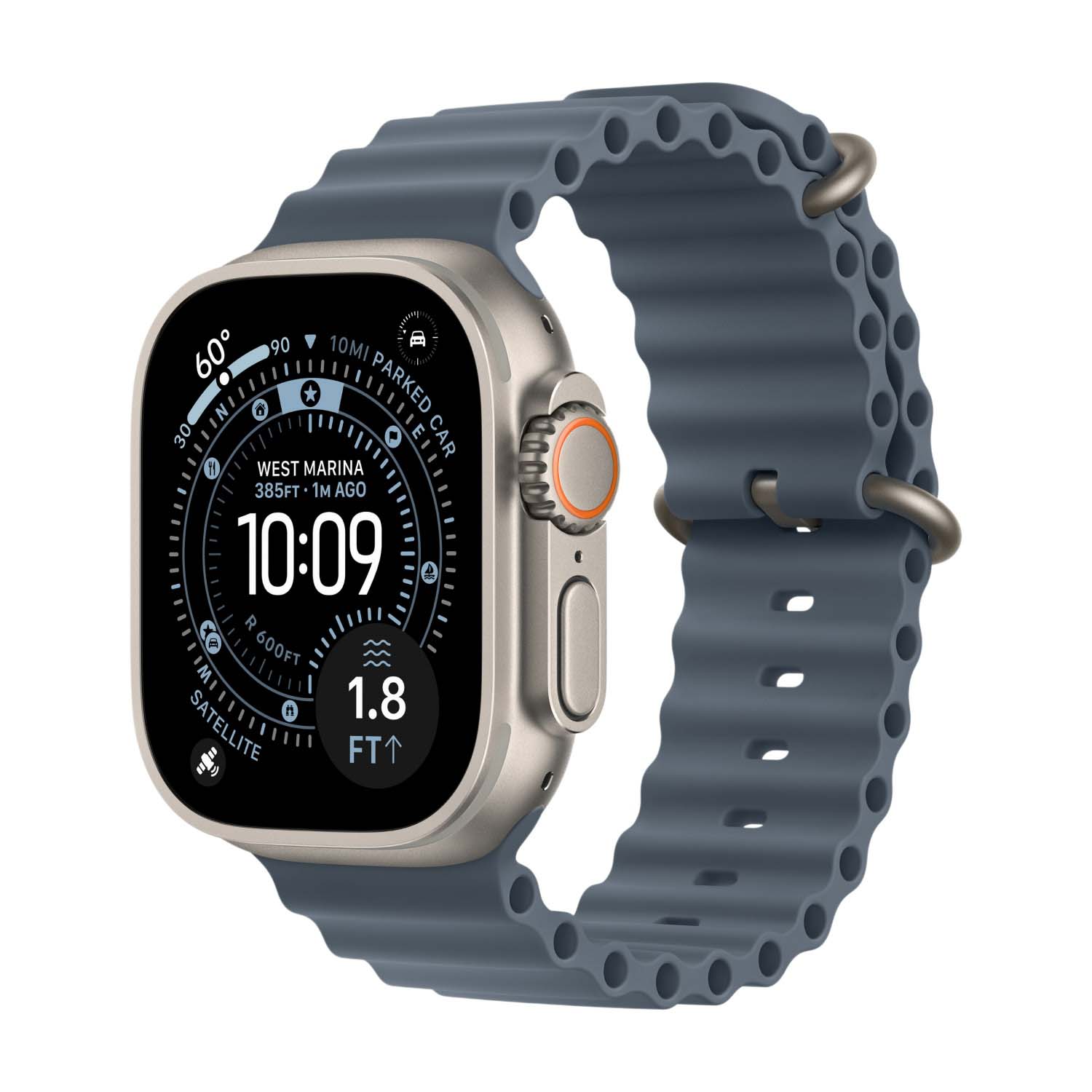 Apple Watch Ultra 3, ремешок Ocean Band 2