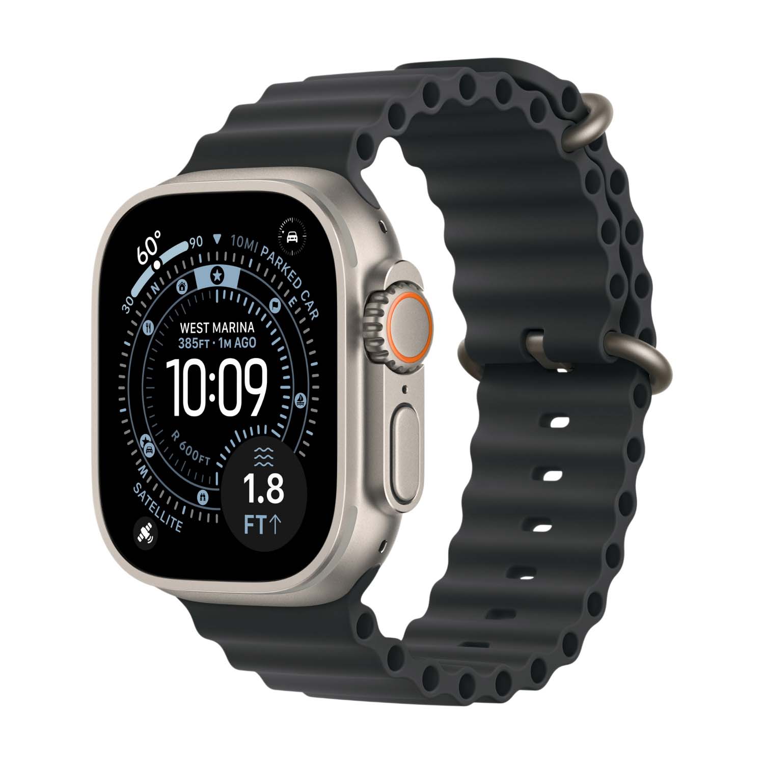 Apple Watch Ultra 3, ремешок Ocean Band 3