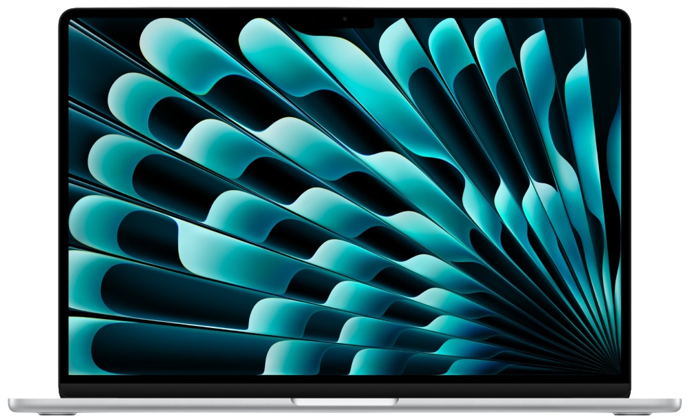 Apple MacBook Air M5, 10-ядерный CPU, 10-ядерный GPU, 15 дюймов, 16 Гб / 512 Гб, Серебристый